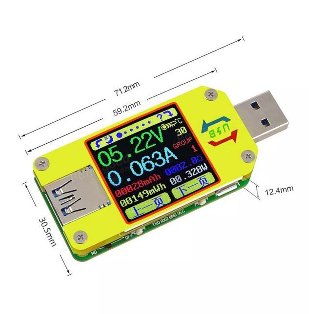 Тестер RuiDeng UM34