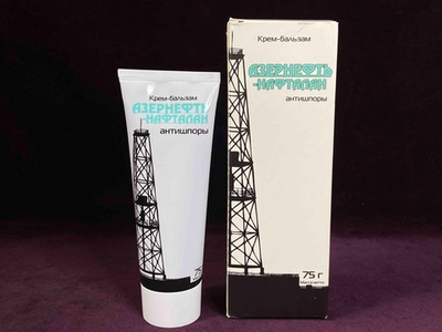 Крем-бальзам "Нафталан" антишпоры 75г