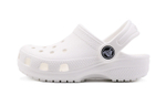 Children's Crocs classic little Crocs fashion beach hole shoes white