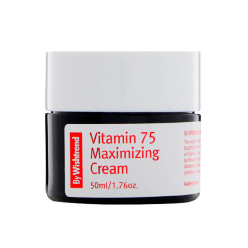 By Wishtrend Vitamin 75 Maximizing Cream крем для лица витаминный с экстрактом облепихи для сухой и нормальной кожи