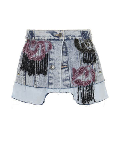 Баска джинсовая VELVET ROSE, голубой