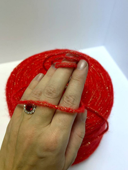 Пряжа шнур люрекс с мохером Спетакколо