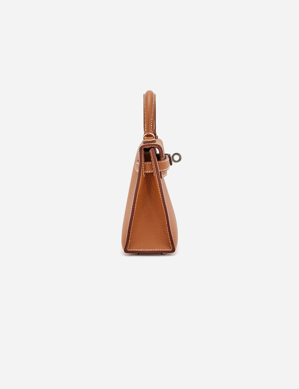 Сумка Hermes Epsom Mini Kelly 20 Palladium Hardware "Gold"