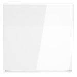 Клавиша для выключателя/переключателя одноклавишного с подсветкой, S70 (белый глянцевый)