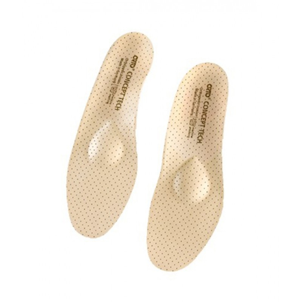 Стельки ортопедические с жестким каркасом и хлопкосодержащим покрытием Concept Tech