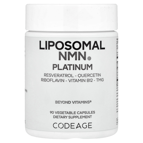Codeage, Platinum, липосомальный NMN, 90 растительных капсул