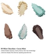 Палетка теней Flower Knows The Sweetie Bear 6-Color Makeup Palette - 03 Mint Chocolate