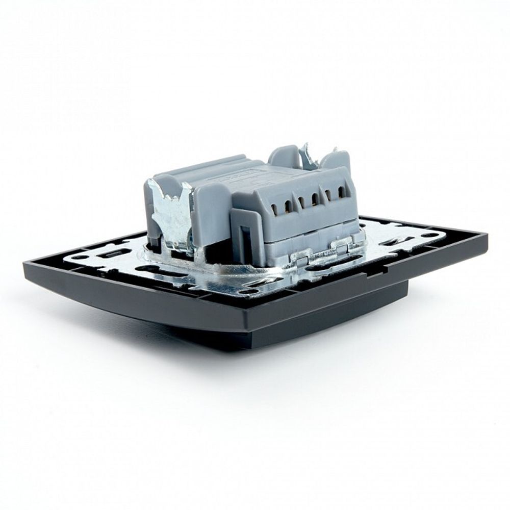 Переключатель перекрестный одноклавишный Stekker Эрна 39927