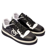 Кожаные кроссовки mandy Pinko - черный(SS0049 P001)