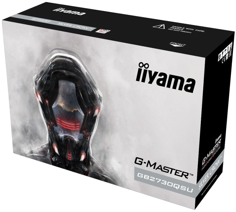 Монитор Iiyama 27;; G-Master GB2730QSU-B1 2560x1440 TN WLED 75Гц 1ms FreeSync DVI HDMI DisplayPort