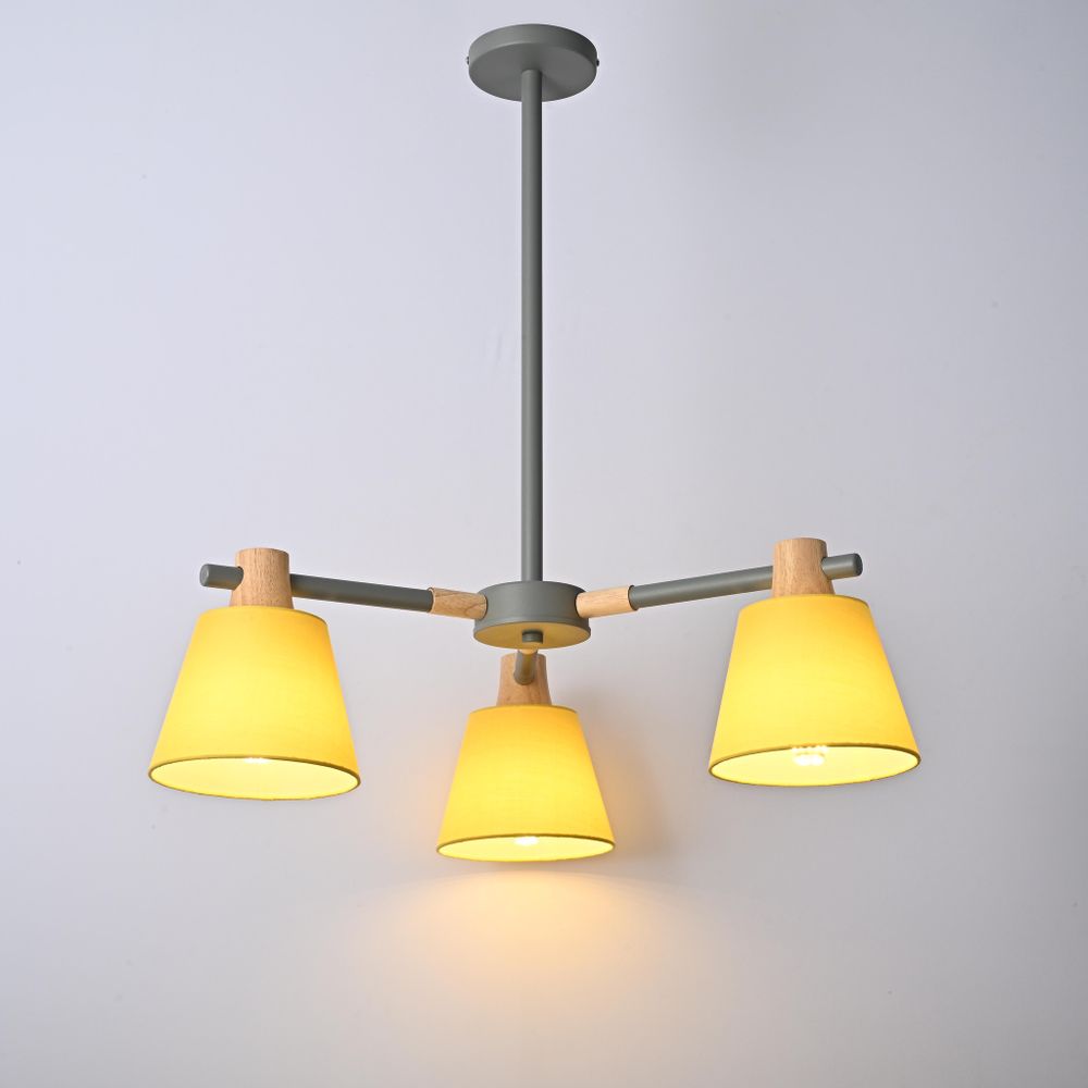 Люстра На Штанге Natura A Yellow 3 By Imperiumloft
