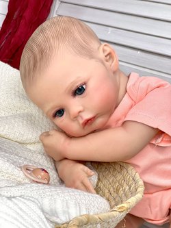 Кукла Реборн мягконабивная 48см в пакете (FA-822A)