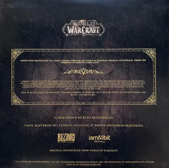 OST - Jason Hayes, Tracy W. Bush, Derek Duke , And Glenn Stafford – World Of Warcraft - Ragnaros Red - 2LP