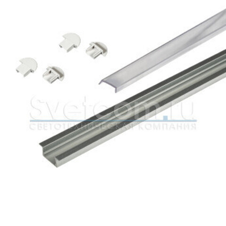 Комплект 2206, врезной, диффузор полуматовый, 3 м, белый