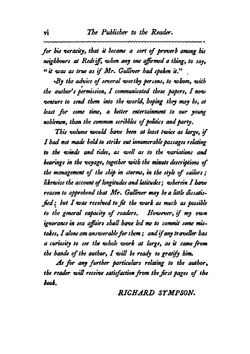 A voyage to Lilliput by Lemuel Gulliver, with a sketch of the life of Swift | Swift Jonathan