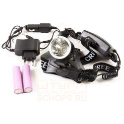 Фонарь налобный SWAT NK-HQ247 USB