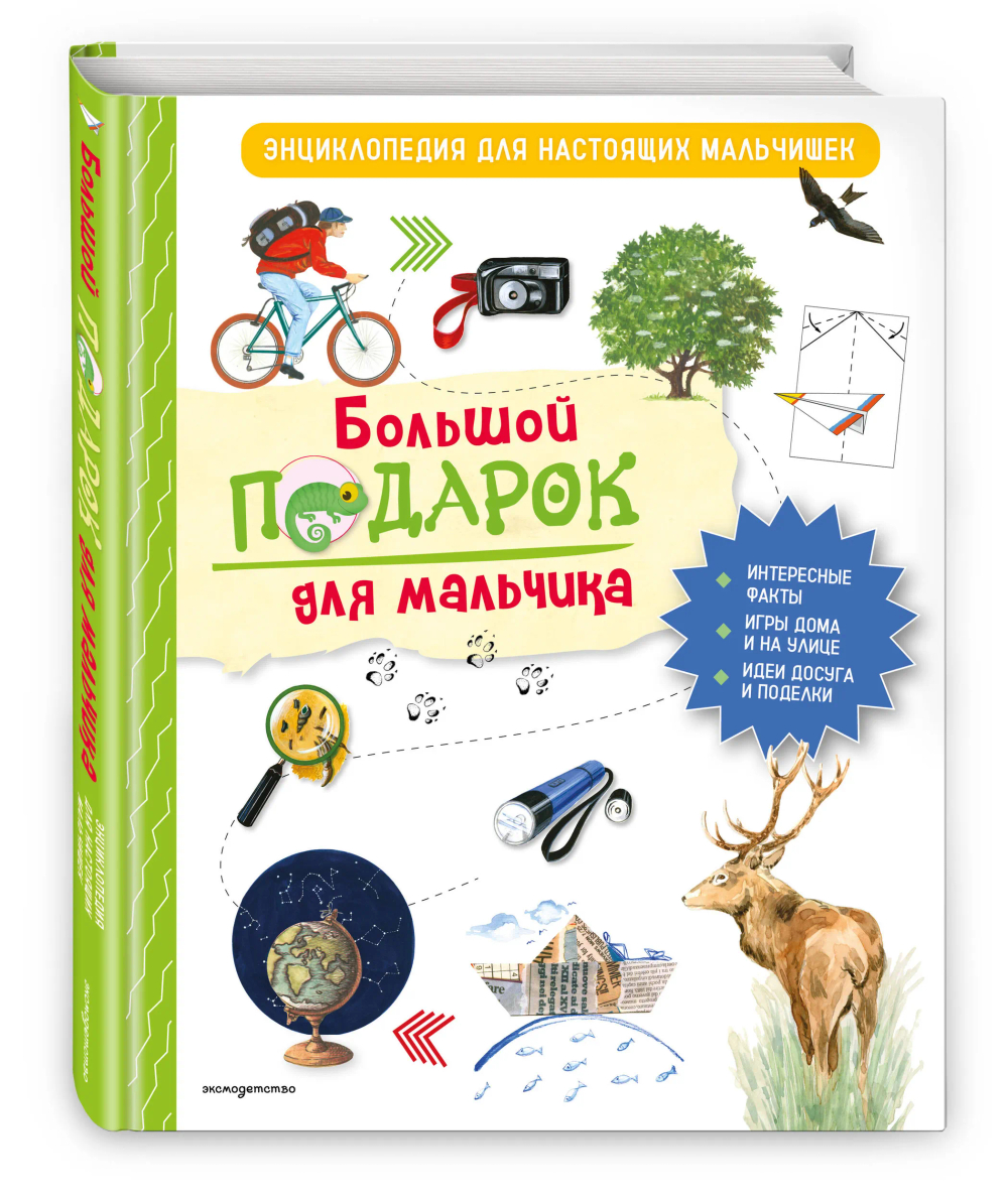Большой подарок для мальчика. Энциклопедия для настоящих мальчишек