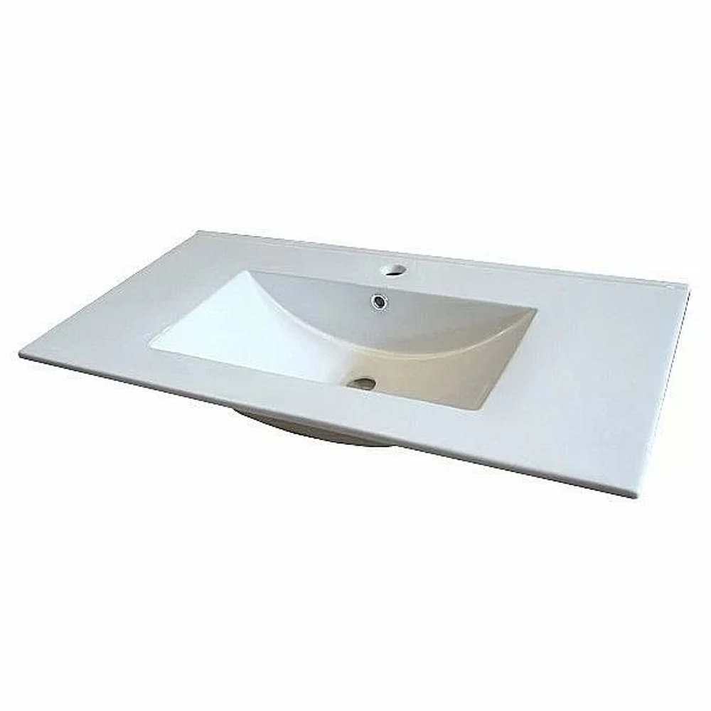 Тумба с раковиной Comforty Бредфорд 00-00009955 90 белый/графит