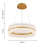 Подвесная светодиодная люстра Favourite Mirabella 4754-5P