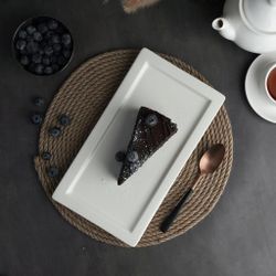 Блюдо прямоугольное 27*14,8 см h2 см Fine Plus Noble [1]