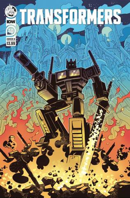 Комикс Transformers #40 (Обложка B - Brokenshire)