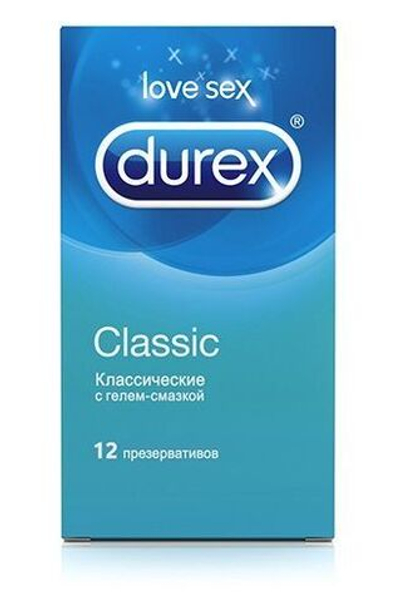 Классические презервативы Durex Classic - 12 шт.