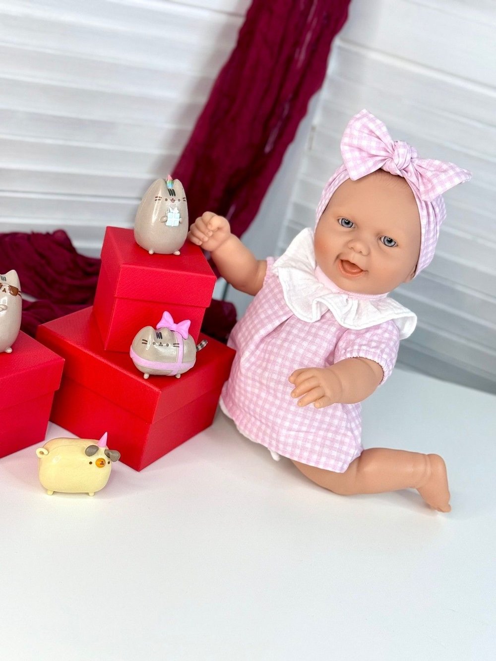 Пупс BERJUAN виниловый 30см Baby Pipi (514)