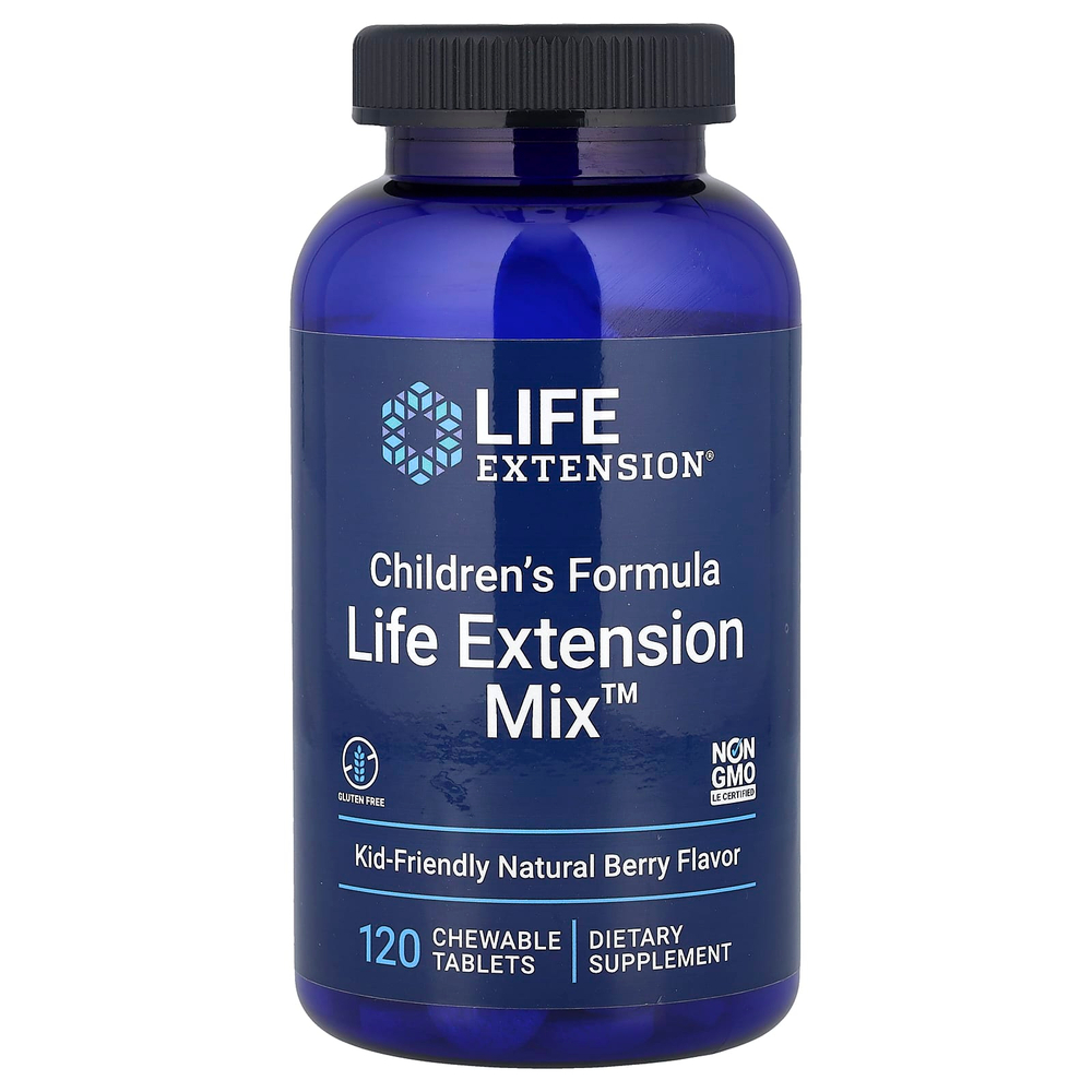 Life Extension, Children's Formula, Life Extension Mix™, натуральные ягоды, 120 жевательных таблеток
