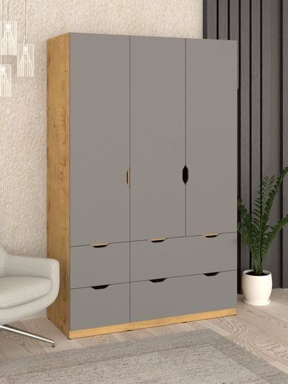 дуб бунратти / вулканический серый