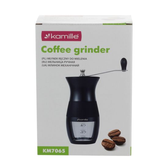 Кофемолка механическая Kamille КМ 7065