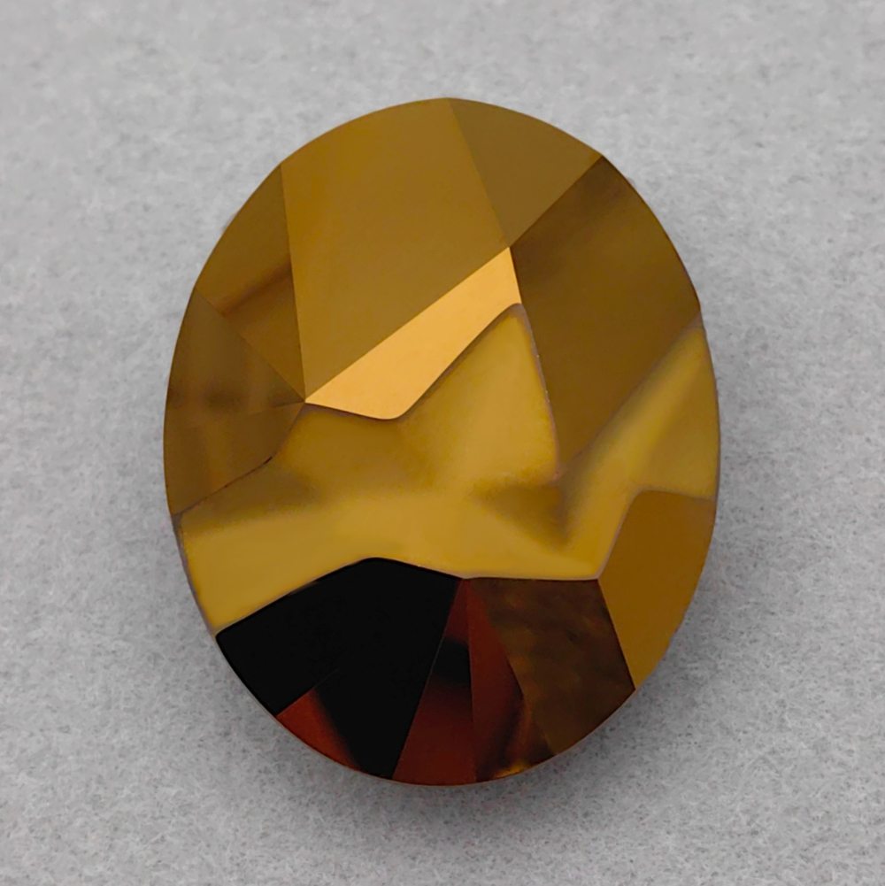 Swarovski 4921 Kaputt Oval, Crystal Dorado F