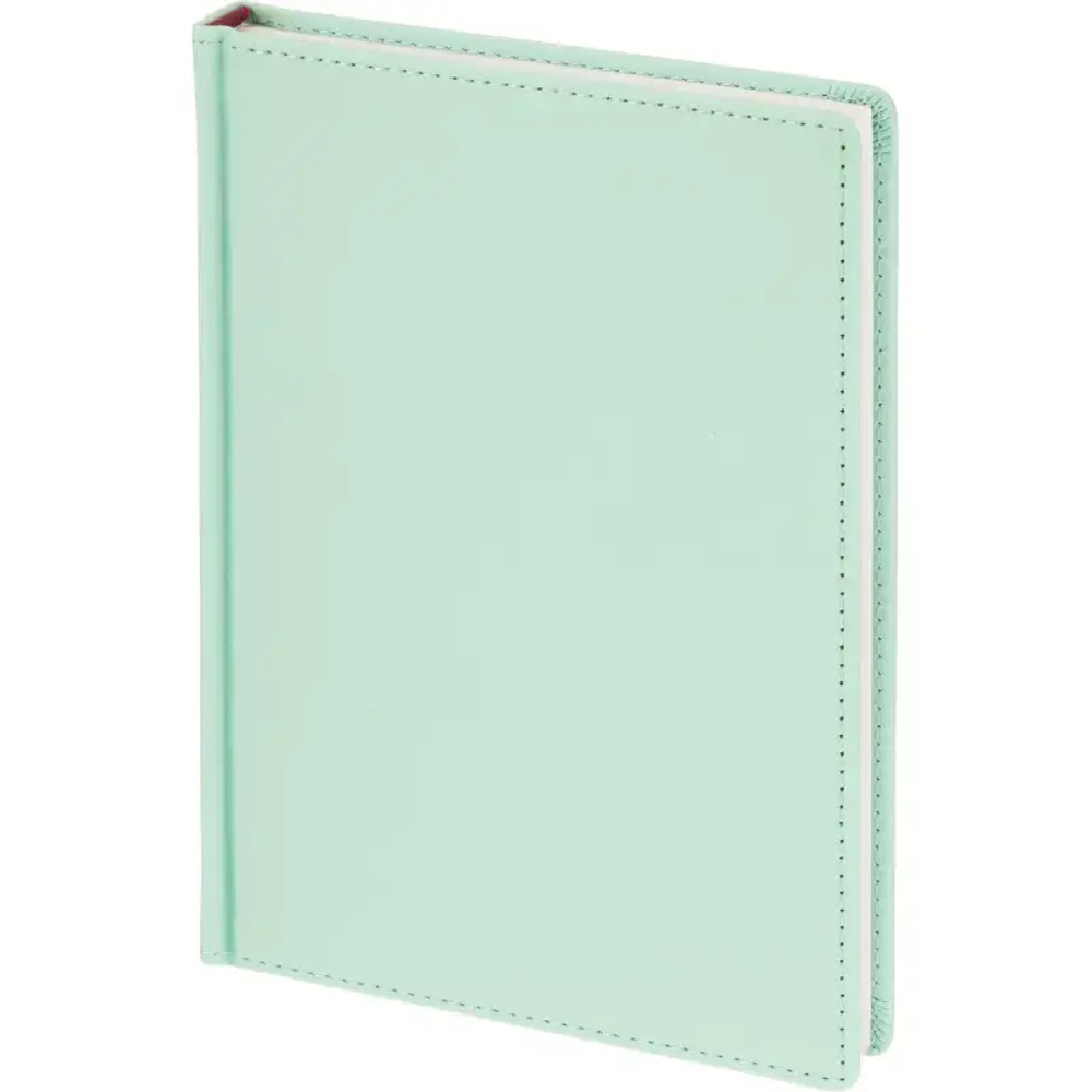 Ежедневник недатированный А5+, 136л, Velvet зефирный мятный 3-115/36