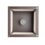 8090/1F COMFI LN26 460 кофейный/белый, дерево/текстиль Торшер Е27 1*60W 220V PRACTIC