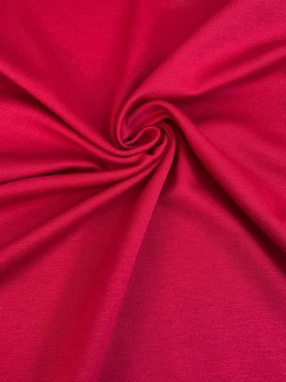 Трикотаж джерси, красный РОМА