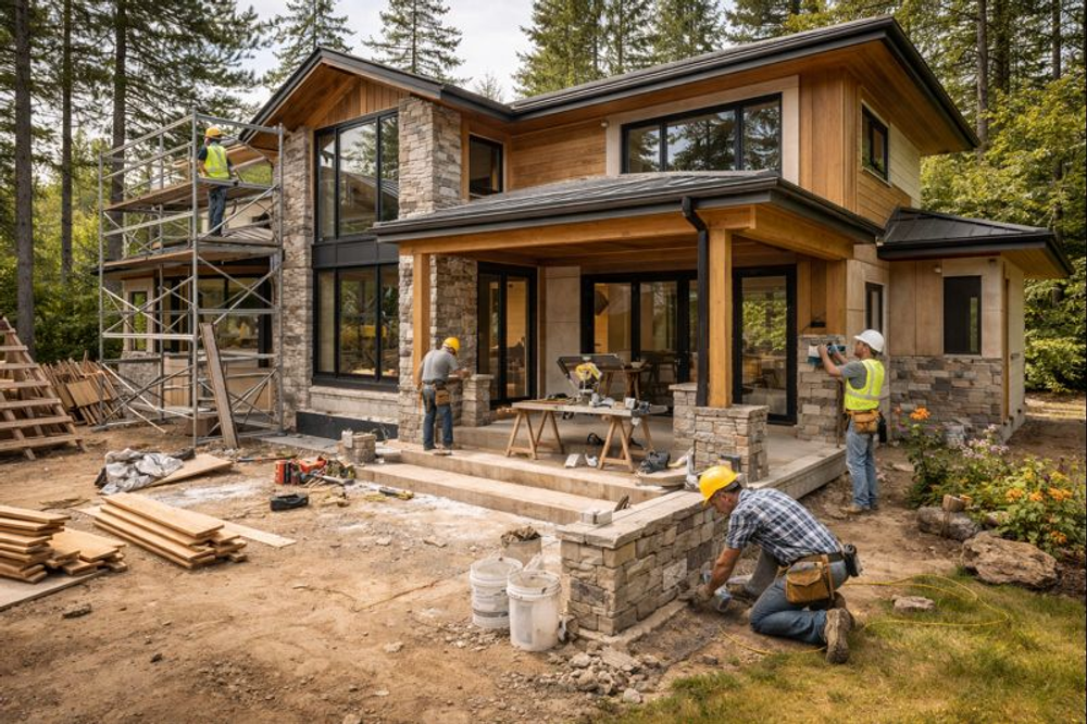 Внешняя отделка помещений