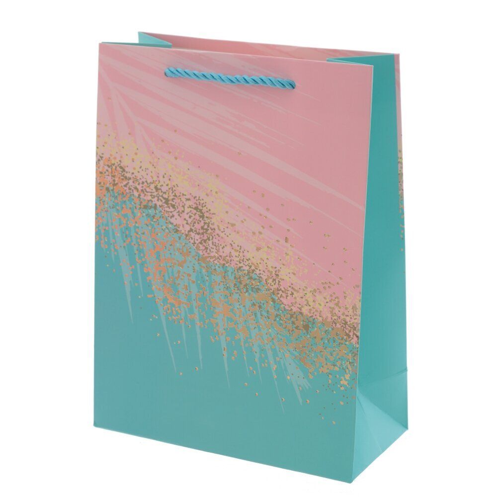 GAEM Пакет подарочный (бумага 210г/м2, блок микс 12шт), L18 W9 H24 см, 4в.