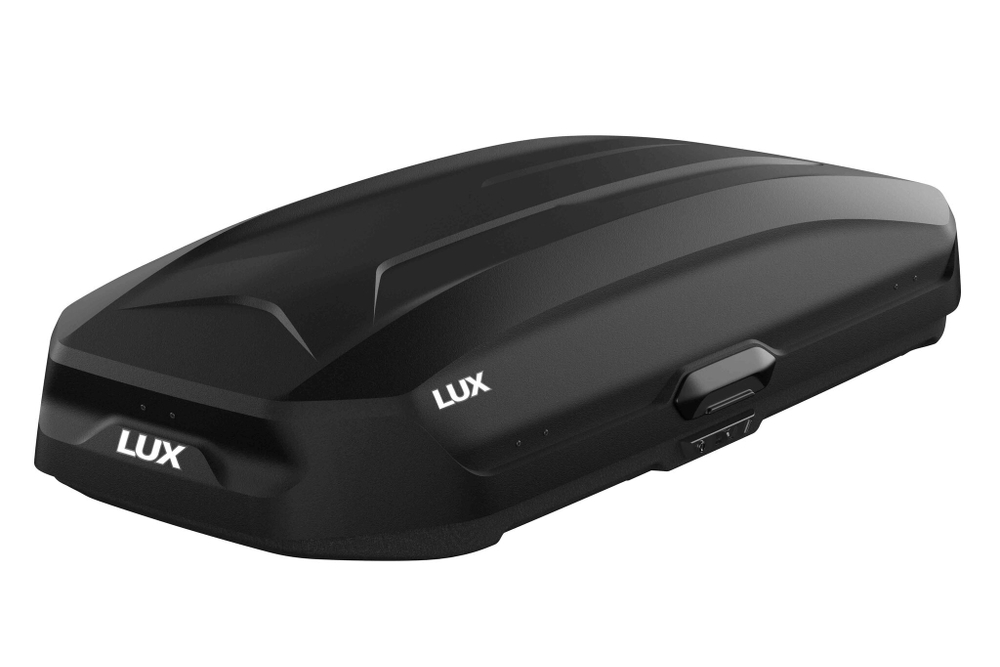 Автобокс на крышу LUX TAVR 197 (520 литров) черный матовый