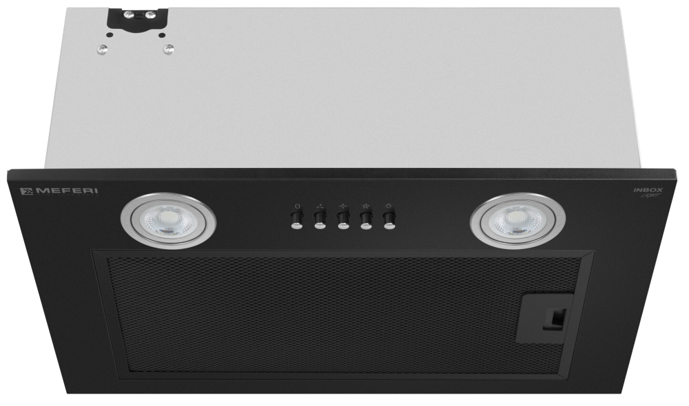 Полновстраиваемая вытяжка Meferi INBOX45BK LIGHT фото 4