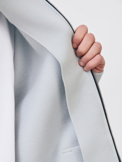 Худи зип с начесом (бетон)