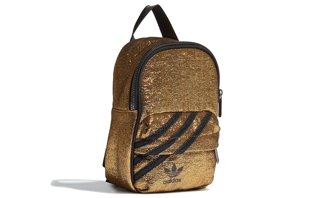Adidas Originals Leather Backpack Mini Women"s Gold