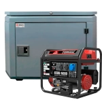 Генератор бензиновый SUNREKA G6500EAX с кожухом Geon 1200 RAL 7024