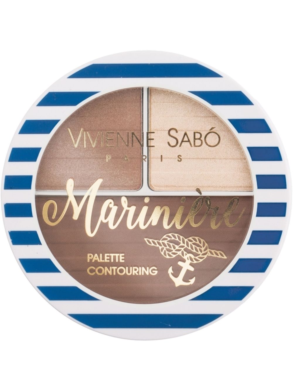 Палетка для скульптурирования лица VIVIENNE SABO Mariniere Palette Contouring - 02