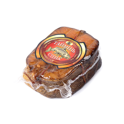 Таймень стейк горячего копчения