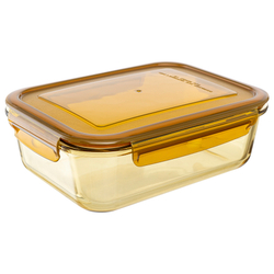 Контейнер для хранения и переноски продуктов 1.5 л Smart Solutions янтарного цвета