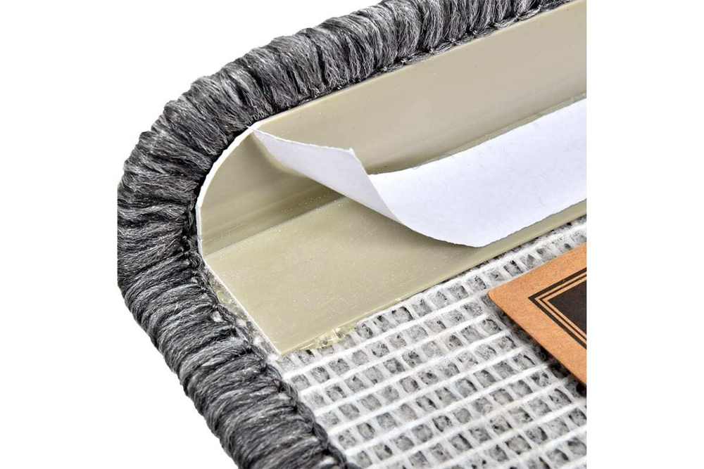 КОВРИК VORTEX НА СТУПЕНЬКУ 25Х65СМ СЕРЫЙ 27004