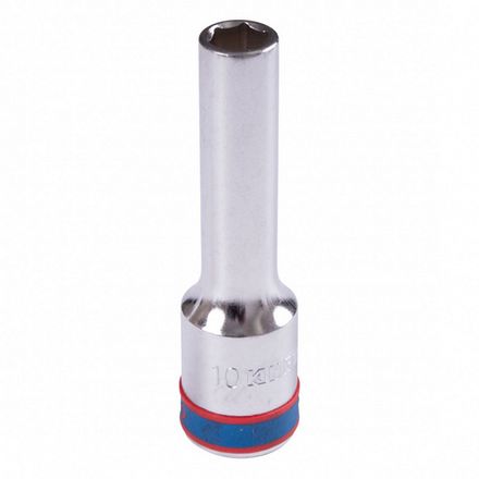 Цена на KING TONY (424510M) Головка торцевая глубокая шестигранная 1/2", 10 мм