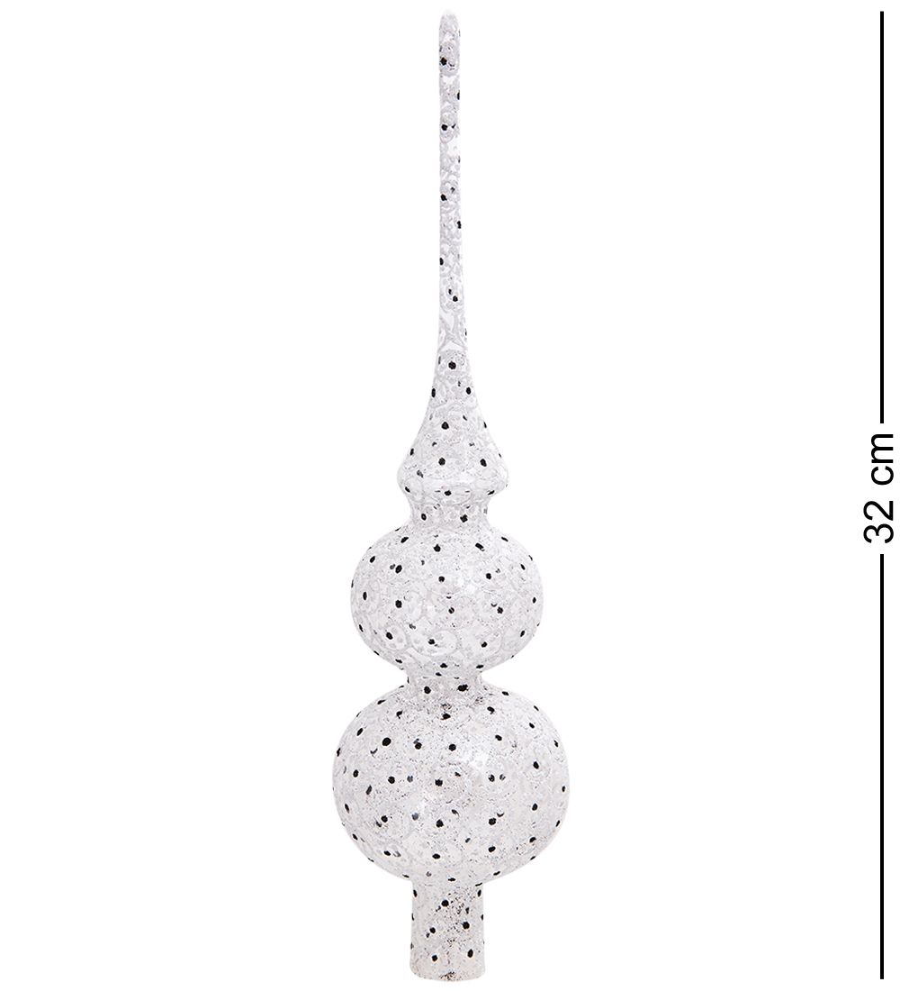 НФШ-1369 Ел. украшение Верхушка «Ажурная» 32 см