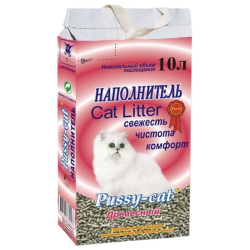 Pussy-Cat - наполнитель древесный (впитывающий)