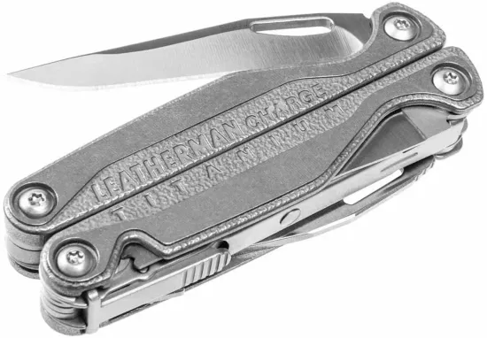 Мультитул Leatherman Charge Plus TTi 832528 титановый 19 функций