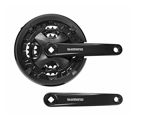 Шатуны Altus FC-MT101, 170 мм, квадрат, 40/30/22, с защитой